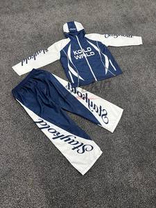 Unisex Custom Nylon Windbreaker Sets With Custom Design Sublimation Full Zipper Hooded Sets <b>Wind</b> <b>Breaker</b> Sets 2026 - Product Image 6