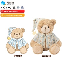 Peluche personnalisée ours endormi, agneau mignon, personnage bébé, anime, jouet en peluche, figurine, animaux en peluche, peluches personnalisées
