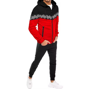 Conjunto Deportivo de Algodón 100% para Hombre, Bordado Personalizado al por Mayor, Ropa Deportiva para Entrenamiento Físico, Marca Privada OEM - Product Image 3