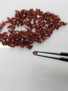 Natural Red <b>Garnet</b> 4x2MM Oval Cut Best Quality Loose Gemstone for Jewelry Making - Product Image 1