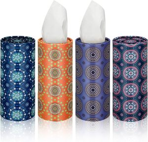 Mouchoirs en papier pour le visage en bambou écologiques, 3 plis, tube de mouchoirs portable pour voiture, fournisseur et fabricant de mouchoirs de voyage pour voiture - Product Image 4