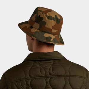 Chapeau Bob Camouflage en Coton Léger et Tendance pour Homme et Femme – Vente en Gros – Protection Solaire Estivale – Impression de Logo Personnalisé - Product Image 4