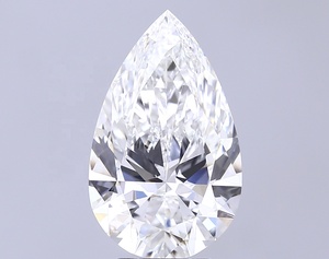 Magnifique diamant de laboratoire CVD de 5,00 CT, taille poire, couleur F, clarté VVS2, certifié IGI, luxe sur mesure pour créations de bijoux - Product Image 1