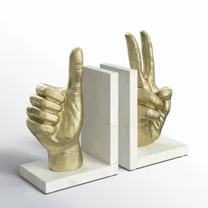 Support de Livres Moderne en Métal, Porte-Livres Robuste pour Bibliothèques et Institutions, Serre-Livres Verticaux en Aluminium Faits Main de Qualité Supérieure - Product Image 2