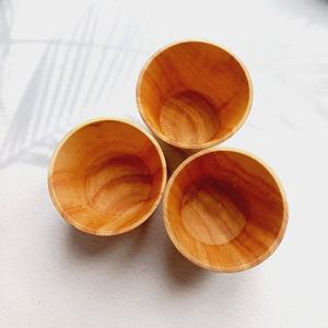 Taza de madera para café y té, logotipo personalizado, hecha a mano, Estilo Vintage, respetuoso con el medio ambiente - Product Image 3