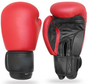 Gants de boxe en cuir PU violet, fermeture Velcro, unisexes, pour l'entraînement en arts martiaux et boxe - Product Image 5