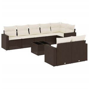 Conjunto de Sofás de Jardín Color Marrón - Product Image 2