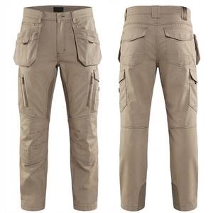 Pantalons de travail entièrement personnalisables à prix avantageux, pantalons de travail imperméables pour hommes, pantalons de travail d'hiver personnalisables à haute visibilité - Product Image 1