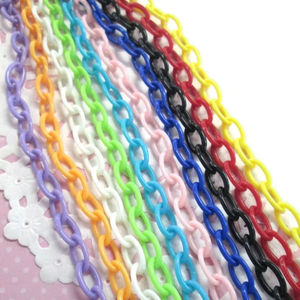 Cadena Acrílica de 50 Colores para Accesorios Decorativos, Bolsos, Correa de Hombro DIY, Correa de Cartera Reemplazable y Extraíble - Product Image 1