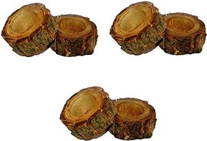 Anneaux de serviette ronds en bois promotionnels pour tables et événements par Handmade Collection - Product Image 2