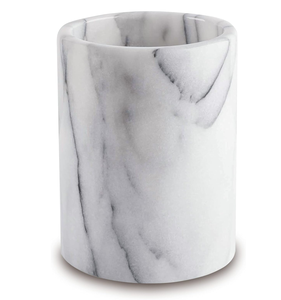 Seau à glace en marbre de qualité supérieure avec bordure en laiton et bande dorée, rafraîchisseur de bouteilles rond isolé pour fêtes et bars - Product Image 6