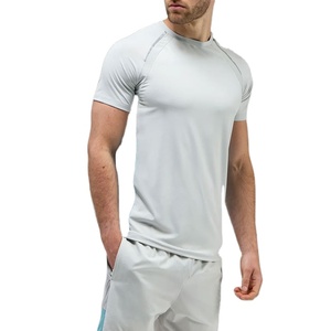 Diseño de Panel Personalizado, Spandex/Algodón, Manga Corta, Elástico, Cuello Redondo, Deportivo, Transpirable, Ecológico, Ropa Deportiva para Gimnasio, Venta al Por Mayor - Product Image 3