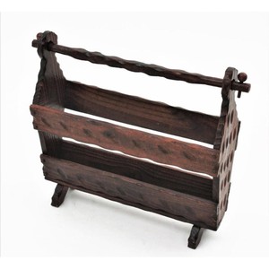 ชั้นวางนิตยสารไม้กระถินณรงค์แบบเรียบง่ายทำมือ |   ราคาขายส่ง B2B - Product Image 2