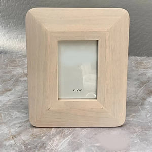 Cadre photo antique en bois massif fait main, décoration rustique pour table, idéal pour la maison, le bureau, le salon, style classique vintage, aspect haut de gamme - Product Image 1