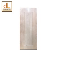 Lemari Dapur Dinding Modular Modern Ukuran Standar Amerika W3030 Kayu Solid Plywood Tanpa Finishing, Sistem Engsel, Stok Tersedia