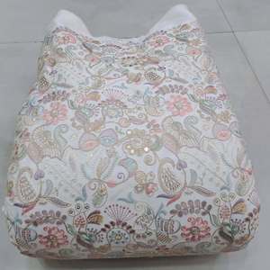 Tela de terciopelo bordada con diseño de código, tela de encaje de red para vestidos de gala, exportación textil al por mayor para el mercado global - Product Image 1