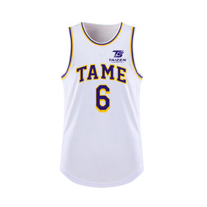 Vente directe d'usine, vente en gros, maillot de basket respirant 100% polyester, nouveau style, best-seller pour adultes - Product Image 2