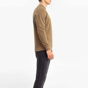 Nouveau sweat-shirt basique grande taille en coton mélangé, hiver, 100% coton respirant, qualité économique pour hommes - Product Image 3