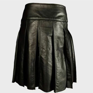 Kilt Gótico de Cuero Negro - Product Image 1