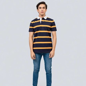New Style Custom Men Slim Fit Golf <b>T</b> <b>Shirt</b> Wholesale Blade <b>Collar</b> Tee <b>Shirt</b> Men Short Sleeve Polo <b>Shirts</b> - Product Image 4