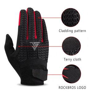 High Quality Breathable Stretchable Winter Sports Gel Liquid <b>Silicone</b> Gloves Men Women Running Cycling Workout Training - Product Image 2