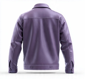 High Quality Premium Cool and Classy Leather <b>Jacket</b> For Casual Use Solid colour - Product Image 4