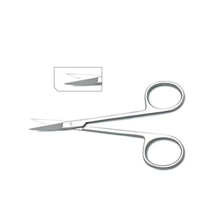 กรรไกรตัดเยื่อแก้วแบบตรง สแตนเลสสตีล สำหรับการผ่าตัด ขนาด 115 มม. รุ่น 03-320-115 สำหรับการตัดที่แม่นยำ - Product Image 4
