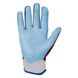 Gants de frappeur de baseball en cuir pleine fleur pour homme, haute qualité, pour droitier, couleur personnalisée, légers, respirants, les meilleurs - Product Image 2