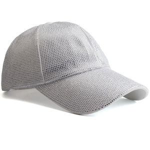 Gorra de Béisbol de 6 Paneles de Tela de Lona con Cristales de Imitación, 100% Algodón, Ajustable, Unisex, para Todas las Estaciones, para Actividades al Aire Libre - Product Image 5