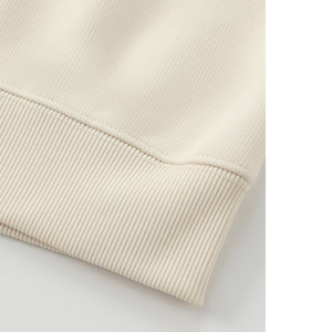 Nouveau meilleur sweat-shirt demi-zip personnalisé OEM pour homme, 100 % coton molletonné tricoté, coupe oversize, style streetwear décontracté, haut d'été - Product Image 5