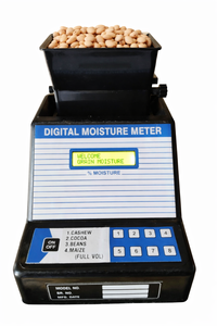 Medidor de humedad de granos digital |   Práctico Dispositivo con Pantalla LCD, Alimentado por Batería de 9V CC, 6 Meses de Garantía, para Granos y Semillas - Product Image 2