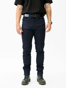 Jeans droits pour hommes Bykerwear, tissu denim léger et respirant, respectueux de l'environnement, pour l'été - Product Image 4