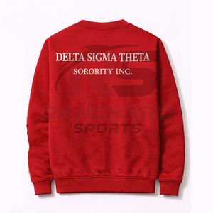 Sudadera Personalizada al por Mayor con Letras Griegas para Mujeres, Sudadera de Alta Calidad con Letras Griegas para Mujeres, Logotipo Personalizado - Product Image 2