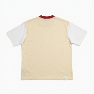 T-shirt pour homme à manches courtes avec bordure contrastée, imprimé, décontracté, en jersey de coton, col rond, coupe classique, design imprimé photo - Product Image 2