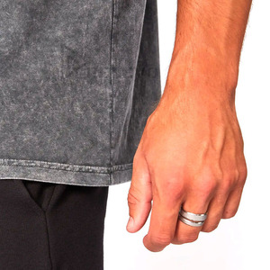 เสื้อยืดโอเวอร์ไซส์ลายกราฟิกแบบสั่งทำพิเศษ ซักย้อมสีแบบแอซิดวอช สำหรับผู้ชายไซส์พลัส สไตล์ลำลอง ผ้าฝ้าย 100% ระบายอากาศได้ดี แห้งเร็ว น้ำหนัก 300 กรัม - Product Image 5