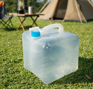 ถังน้ำพับได้เกรดอาหาร LDPE พร้อมหูหิ้ว สำหรับกิจกรรมกลางแจ้ง ขายส่ง - Product Image 6