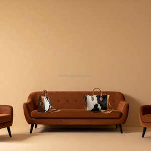 กระเป๋าโท้ทหนังแท้ขายส่ง พร้อมซิปปิด กระเป๋าสะพายไหล่ผู้หญิงทันสมัย ปักลาย LHTB-0004 - Product Image 5