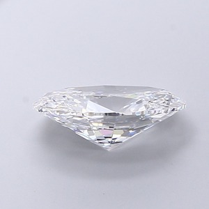 Diamant de laboratoire taille ovale 3,01 carats, couleur D, clarté VS1, pierre précieuse lâche, excellente finition, composant de joaillerie fine pour bague - Product Image 2