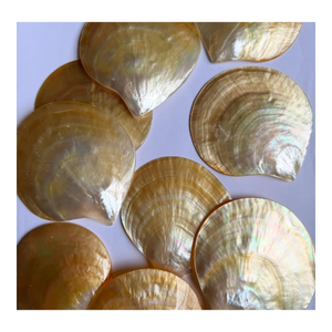 Plateau en nacre naturelle fait main, coquille de mer décorative, plateau de luxe pour la maison, cadeau de vaisselle de table - Product Image 4