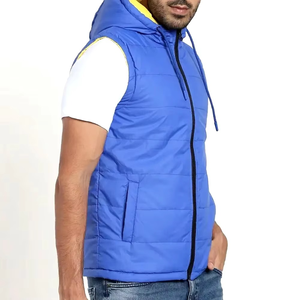 Chaleco Acolchado de Lona para Hombre, de Alta Calidad, Talla Grande, Impermeable, Reversible, Invierno, Personalización OEM, Diseño Personalizado con Logotipo - Product Image 6