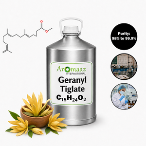 Aromaaz International Geranil Tiglato 99.5% de Pureza, Sabor Floral Sintético Líquido CAS 3890-86-8 para Uso Industrial - Product Image 4