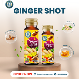 Bebida de jengibre envasada en 30ml con miel Vinut Trust, bebida para fortalecer la inmunidad, sabor dulce a cúrcuma, bebida de jengibre NFC. - Product Image 1