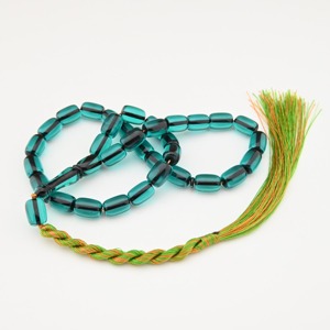 Rosario Islámico con Cuentas Explosivas de Vidrio, Cuentas de Oración Musulmanas, Tasbih, Color Personalizado, Regalo de Ramadán - Product Image 4