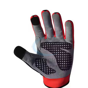 Gants de moto en cuir pour hommes, très demandés, meilleur prix, doigts entiers, respirants, séchage rapide, antidérapants, pour usage extérieur - Product Image 4