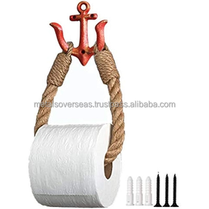 Elegante Portarrollos de Papel Higiénico y Toallero de Pared, Juego de Accesorios de Baño de Diseño Moderno, Organizador de Metal Duradero - Product Image 2