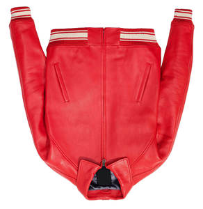 Chaqueta Letterman de Cuero y Lana Personalizada para Hombre, Estilo Urbano, con Bordados de Toalla, Proveedor de Chaquetas de Béisbol de Cuero para Hombre - Product Image 3