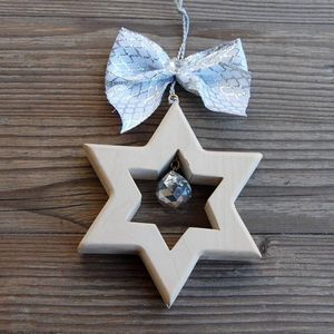 Artistic <b>Wooden</b> <b>Christmas</b> Hanging Ornaments For <b>Christmas</b> <b>Tree</b> Holiday Home Party Seasonal Festival Decoration - Product Image 1