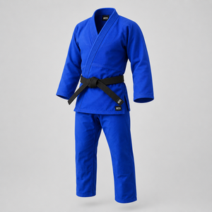Uniforme de BJJ para Niños RITS, Blanco, de Algodón Transpirable, Corte Regular, de una Pieza, Ropa de Artes Marciales para Niños, Precio al por Mayor Económico - Product Image 1