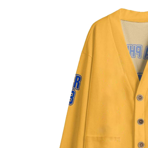 Cardigan en Coton Tricoté Décontracté pour Homme, Coupe Ample et Oversize, Vente en Gros, Tendance, Service OEM ODM Disponible - Product Image 6