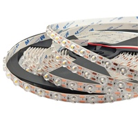 Bande lumineuse LED à réflexion diffuse flexible, lumière uniforme 180 °   Bande lumineuse LED à réflexion diffuse à haute luminosité 24V, angle de faisceau